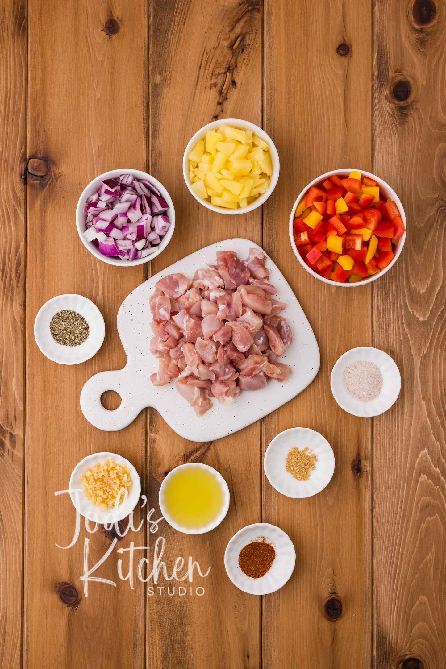 Hawaiian Chicken (Sheet Pan Meal)