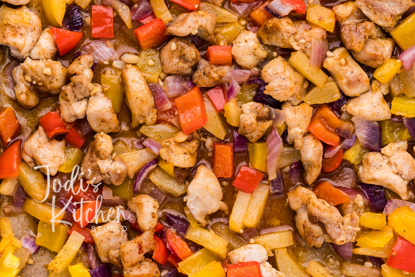 Hawaiian Chicken (Sheet Pan Meal)