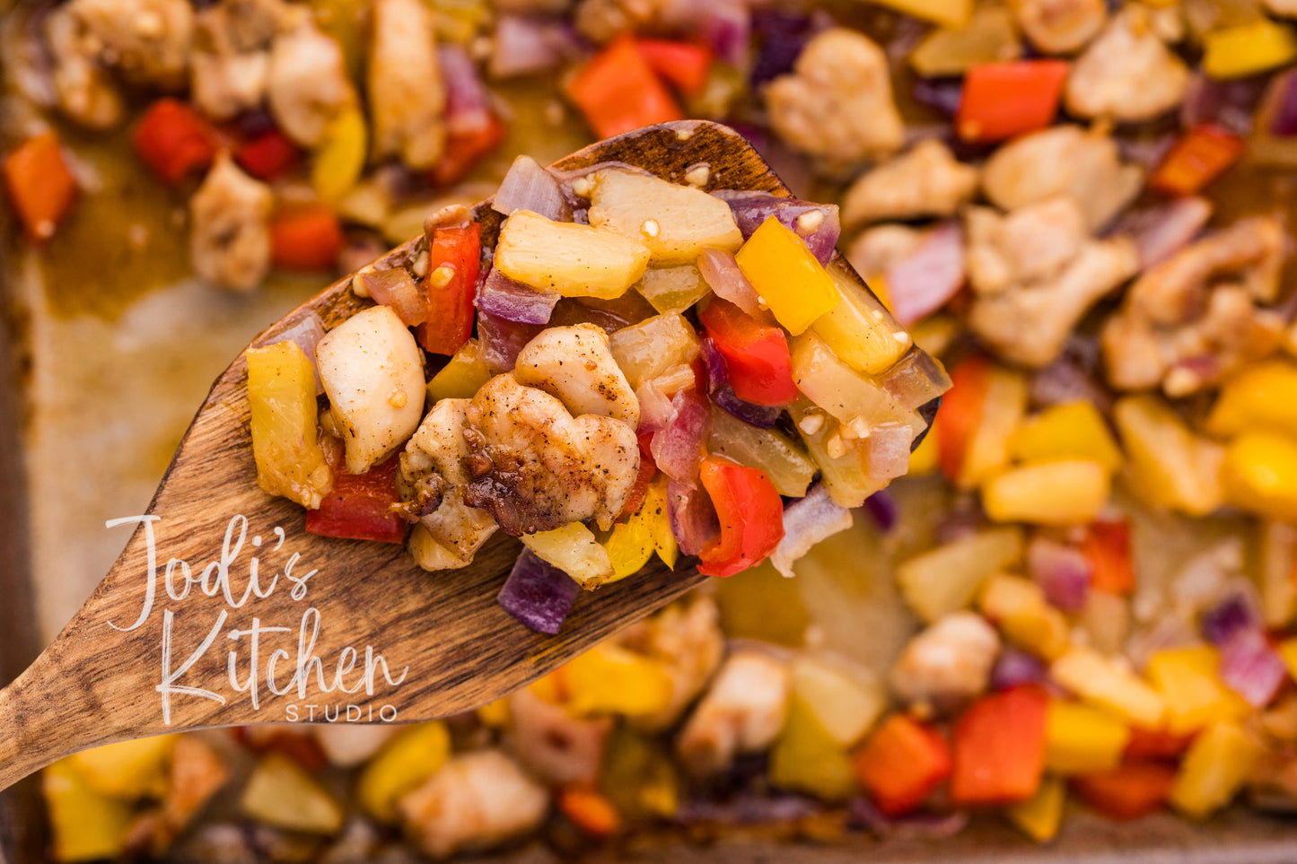 Hawaiian Chicken (Sheet Pan Meal)