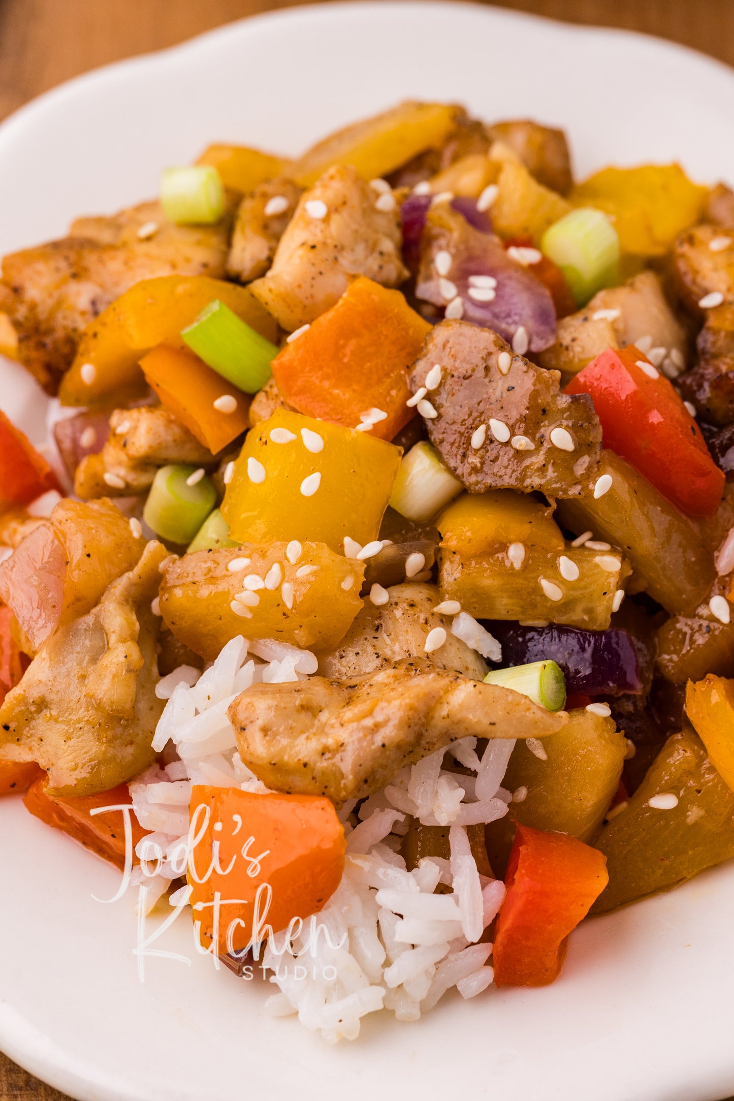 Hawaiian Chicken (Sheet Pan Meal)