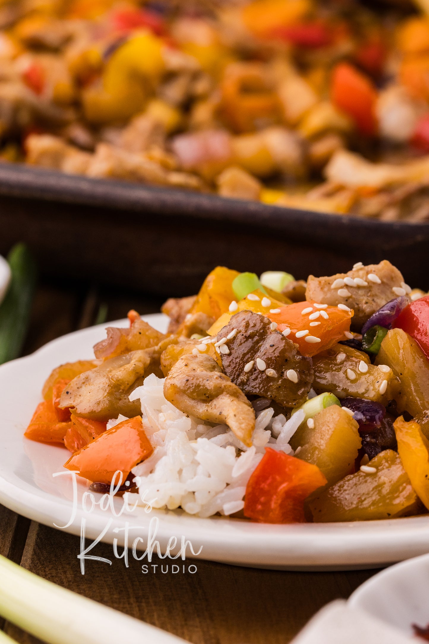Hawaiian Chicken (Sheet Pan Meal)