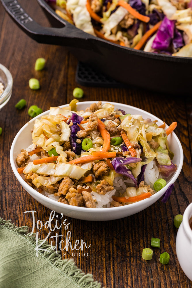 Chicken Egg Roll in a Bowl