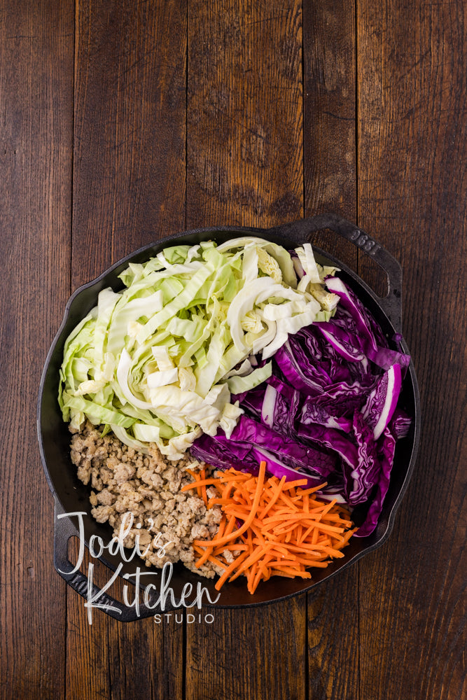 Chicken Egg Roll in a Bowl