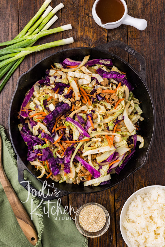 Chicken Egg Roll in a Bowl