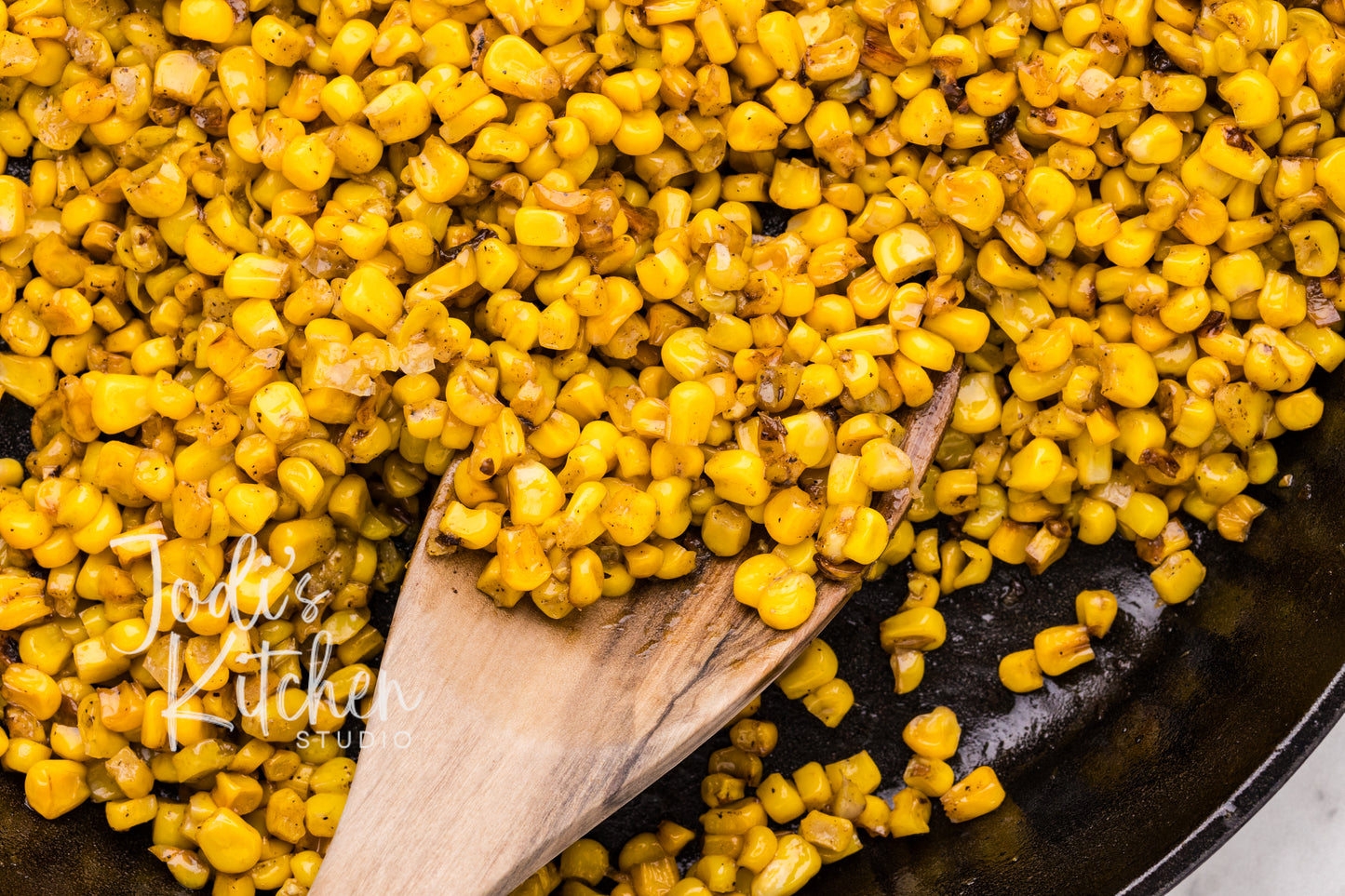 Garlic Butter Skillet Corn