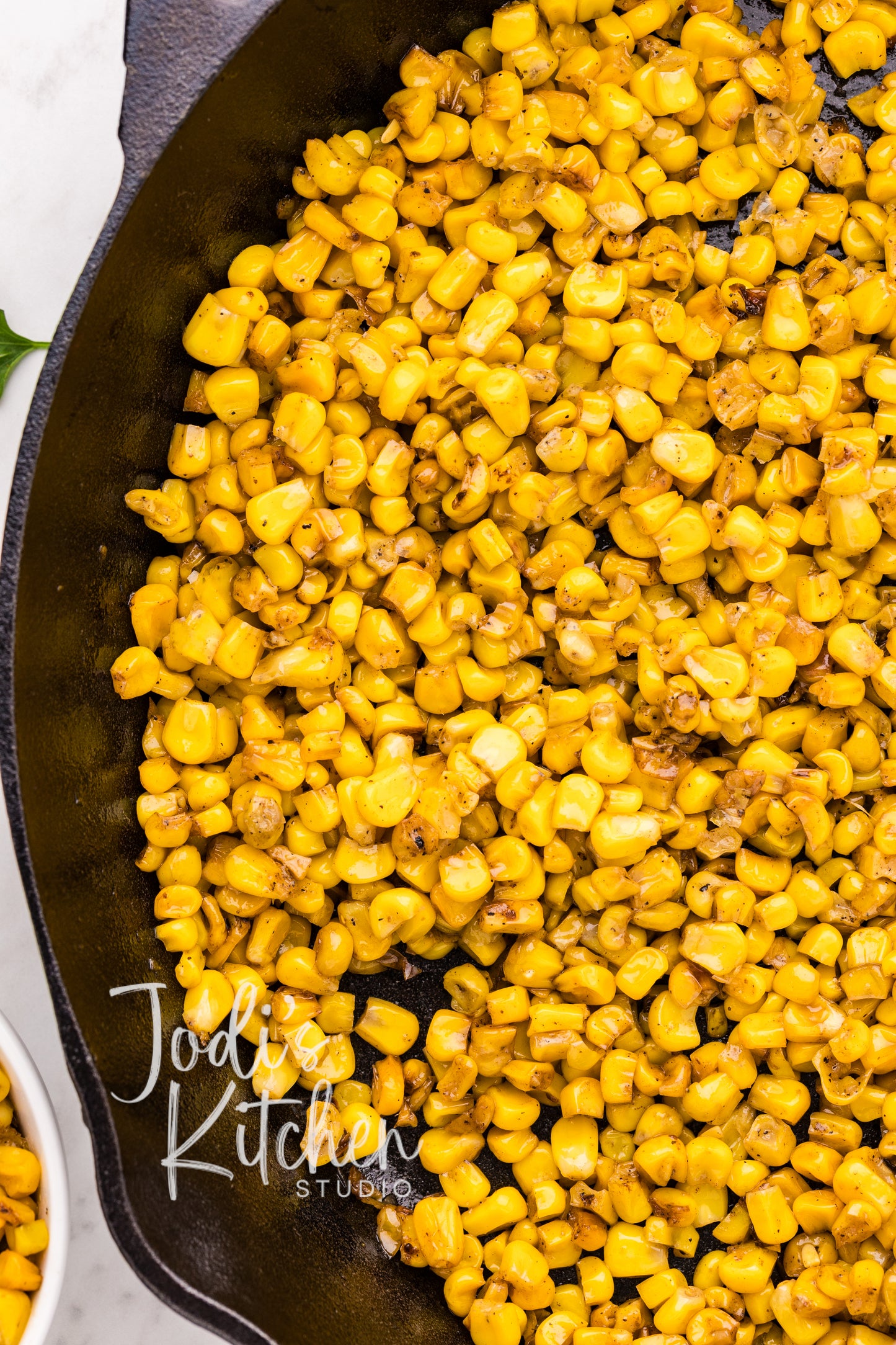 Garlic Butter Skillet Corn