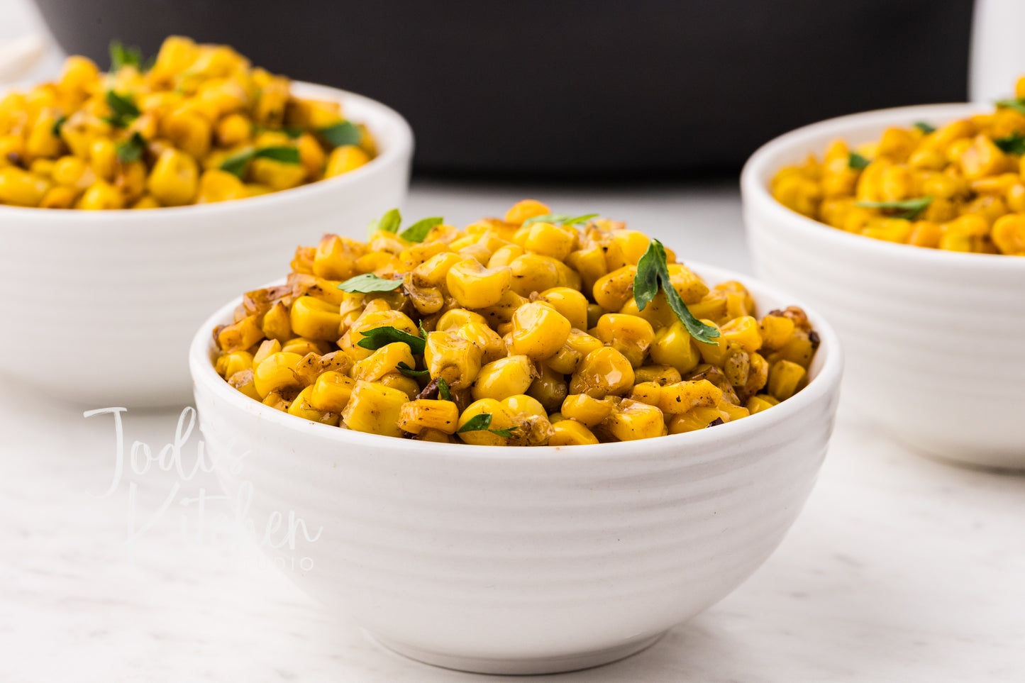 Garlic Butter Skillet Corn