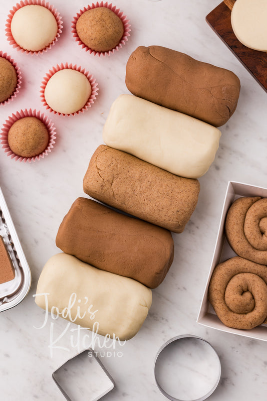 No-Cook Playdough & Printable Bakery Set