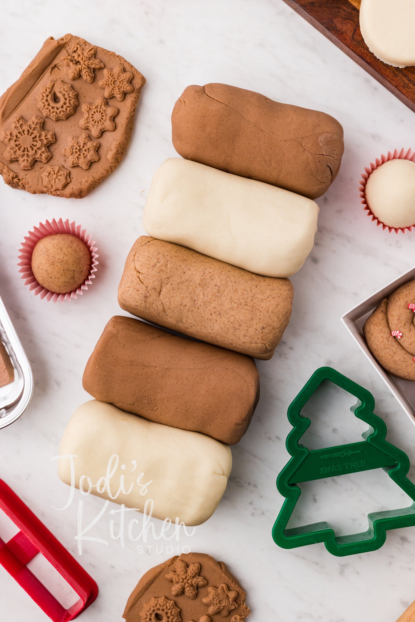 No-Cook Playdough & Printable Bakery Set
