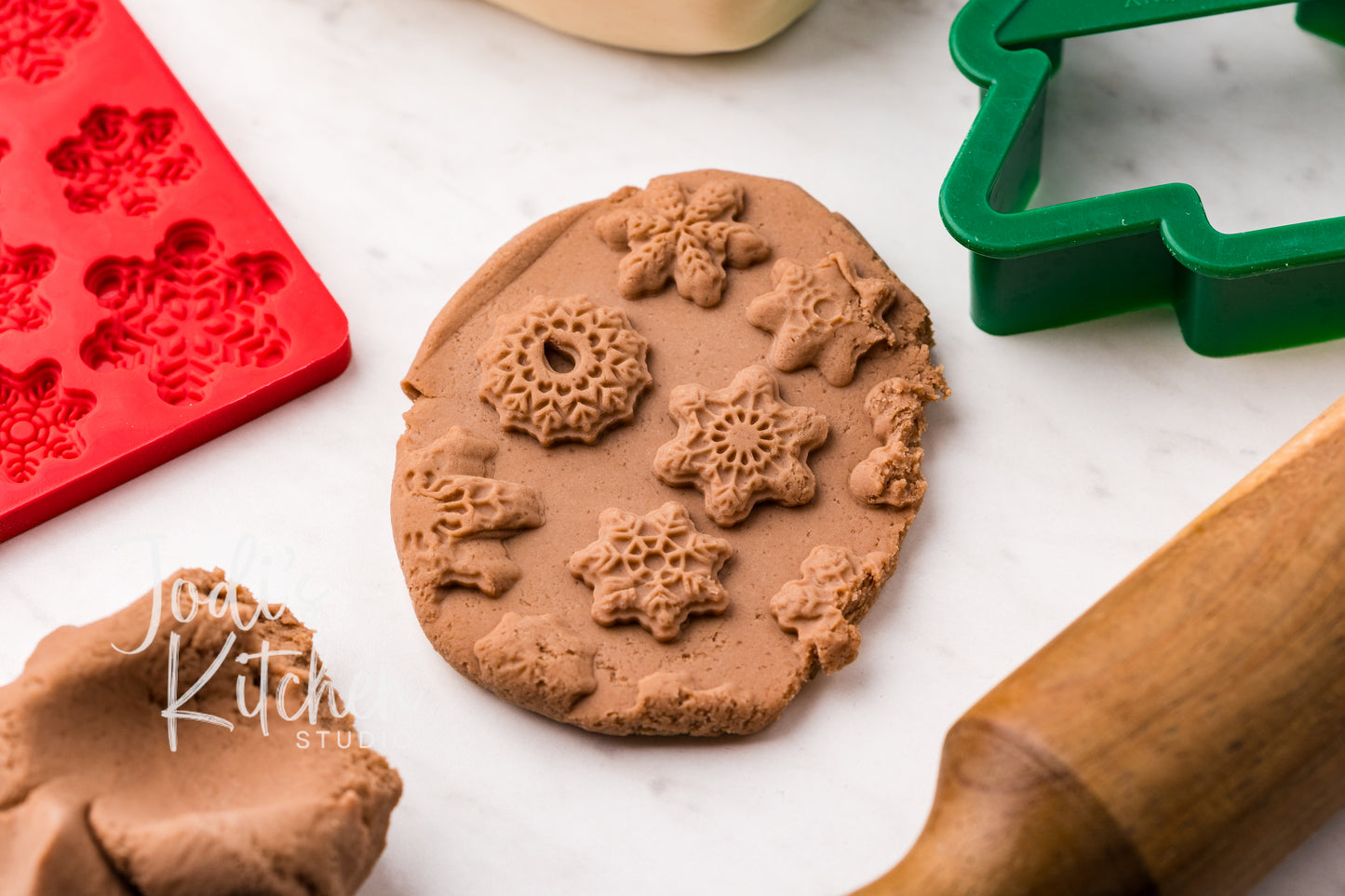 No-Cook Playdough & Printable Bakery Set